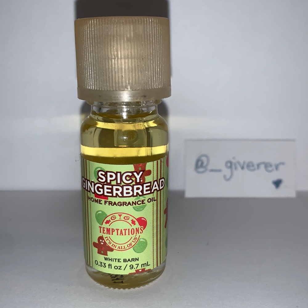 Spicy Gingerbread Home Fragrance Oil Bath & Body Works